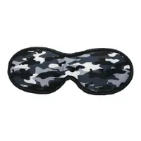 在飛比找PChome24h購物優惠-DQ 3D睡眠眼罩(迷彩黑)