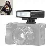 [ULANZI] LM20 Camera Flash, Camera Speedlite with GN12 / CCT 5600K for Canon/Fuji/Sony/Nikon/Panasonic Olympus Pentax and Other SLR Digital Cameras, and Digital Cameras with Single Contact Hot Shoe