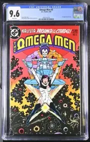 OMEGA MEN #3 1st appearance Of LOBO - White Pages CGC 9.6