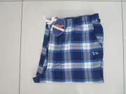 Peter Alexander Men's Navy Blue Long Cotton Check Classic Pyjama Pant Size XXL