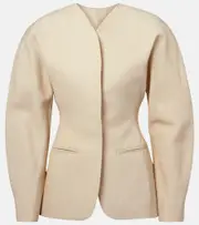 [Jacquemus] Jacquemus Ovalo jacket UK 18 beige