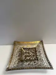 MCM Georges Briard Persian Garden Chips / Shrimp & Dip Serving Bowls c1960 NOS!