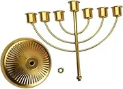 7 Branch Taper Candle Holder Gold Decor for Wedding Dinner Party Church Home Decorations