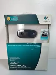 Web cam Logitech C260 HD 720p video, Sealed New!