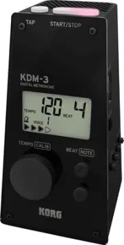 KORG KDM-3-BK Black Metronome Digital new free shipping From Japan