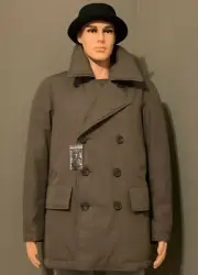 UNIQLO MEN U WARM PADDED OVERSIZED PUFFER COAT BROWN XS - M
