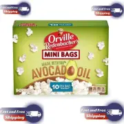 Orville Redenbacher's Avocado Oil Sea Salt Microwave Popcorn 10 ct FREE SHIPPING