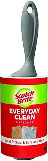 Scotch-Brite Everyday Clean Lint Roller, 95 Sheets, Multi-Purpose Pet Hair, Fuzz, and Lint Remover for Clothes, Furniture, Vehicle Upholstery, and More