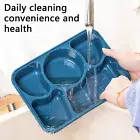 Bento Box Separate Soup Container Keep Freshing 4/5 Grids Portable Microwave