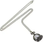[LIFKOME] 1Pc Vintage Hollowed out Quartz Pocket Watch Classic Zinc Alloy Design Retro Style Decorative Accessory for Clothing