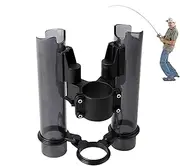Tripod Fishing Channel Holder | Fishing Cheat Tripod Pouget Fishing Stand - Thickened Foldable Portable Rod Organizer for Sea Yachts, Boats, 3 Fishing Rods