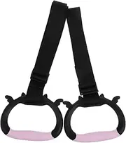 2pcs Boys and Girls Fitness Bar Rings Adjustable Pull up Rings for Toddlers Baby Safety Indoor Exercise Equipment for Boys and Girls