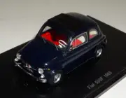 1/43 Spark Fiat 500 F from 1965 in Black S2692