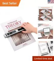Portable 900 DPI Photo Scanner with 16G SD Card & USB Transfer - Handheld Design
