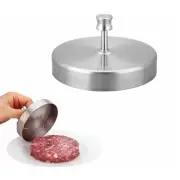 Adjustable Burger PressStainless Steel Hamburger Press Patty MakerSolid Burge...