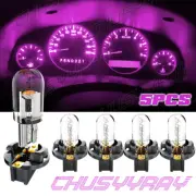 Dash Instrument Cluster Gauges Pink LED LIGHT BULBS KIT Fit 95-04 Chevy Blazer