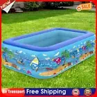 Thickening Swimming Pool PVC Water Play Pools Cartoon Pattern for Toddler Kids A