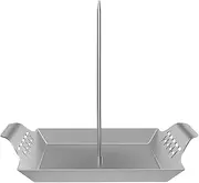 Stainless Steel Vertical Skewer Stand for Roasting Meat Steak, Whole Chicken, Tacos Al Pastor, Shawarma, Kebabs, Removable Grilling Meat Spit