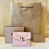 在飛比找蝦皮購物優惠-（已售）【正品、二手】Bvlgari 寶格麗 經典蛇頭三折式