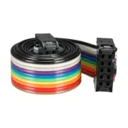 Ribbon Cable IDC Rainbow with F/F C Type, [for Displayed Projects] - 46" 26 Pins