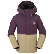 Brand New Girls 2024 Volcom Sass 'N' Fras Insulated Jacket Blackberry Size M