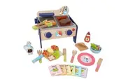 Bluey Wooden BBQ & Salad Set