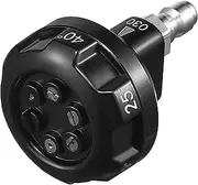 Pressure Washer Nozzle, 6 in 1 Quick Change Over Spray Nozzle, Adjustable High Power Washer Nozzle Tips with 1/4" Quick Connect, 4000 PSI
