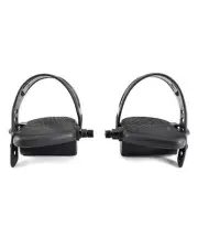 Diamondback Recumbent Bike Left and Right 9-16" Spindle Pedal Pair Set w Straps