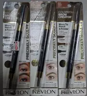 Revlon Colorstay Brow Creator Micro Pencil Powder and Brush ~ You Choose