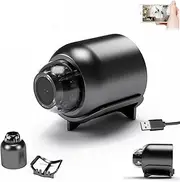 Mini 4g Wireless WiFi Camera 1080p Hd 01, Mini Wireless WiFi Camera 1080p Hd, Night Vision Cam,Smart Security Night Vision for Home,Outdoor,Office,Car,140° Wide Angle Rechargeable (1pc)