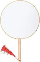Classical Fan, Chinese Tassel Handle Fan for Home Decor Gift S1 A Type Round fanchinese