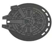 Le Creuset Star Wars Millenium Falcon Silicone Trivet