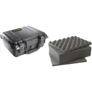 Pelican 1400 Case - Black with Foam