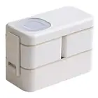 Leak-proof Lunch Container Easy-to-carry Lunch Box with Buckle Closure for Kids