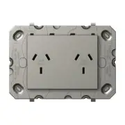 HPM ARTEOR Double Powerpoint With Autoswitch - No Coverplate