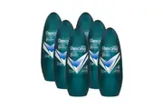 6 x Rexona Men Motion Activated Activ-Bright Deodorant Roll On 45mL