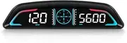 Xunweiad Heads Up Display for Cars B3, Obd2 Gauge Display with Speed, Fuel Consumption,Fatigue Driving Alert, for All Car