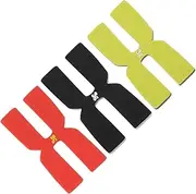 Silicone Badminton Racket Weight Balance 3pcs Strips for Swing Speed Control Comfortable Grip