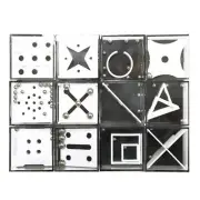 IQ Party Games Cube Puzzle Stocking Color Sorting for Toddlers Butterflies