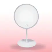 LED Makeup Mirror With Storage Tray