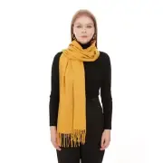Pashmina Shawls And Wraps For Women - Pashmina Shawl For Brida Evening Yellow