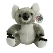 Australian Souvenir 20cm Australia Fauna Koala Cuddle Toy Soft Plush Grey White