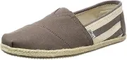 [TOMS] Men's Preston Black Washed Canvas/Stitch Out 11 D US