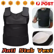 Anti Stab Vest Soft Knife Cut Proof Body Armour Slash Resistance Safe Security