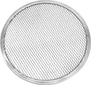 Luxshiny Pizza Mesh Screen Pie Pan Stainless Steel 15 Inch Pizza Net Tray Cooling Rack Pizza Baking Net Non Stick Fry Pan for Pizza Oven Accessories
