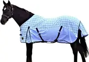 RUMANI Cool Wave Ripstop PolyCotton & Mesh Fly Summer HYBRID PADDOCK Horse Rug