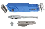Adjustable Spring Power 90 No Hold Open Overhead Concealed Closer with 'U' Side-