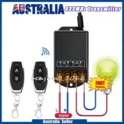 433MHz Relay Wireless Remote Control Switch Light ON OFF Switch Transmitter AU