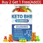 60-Count Apple Cider Vinegar Keto Gummies, BHB Ketogenic Support Chews