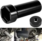 2-1/4" Mainshaft Sprocket Pulley Wrench Lock Nut Main Shaft Socket Tool For 2006 up Harley Davidson Twin Cam, Dyna, Electra Glide, Heritage Softail